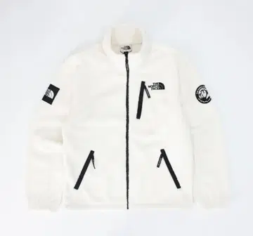 일본 미입고 THE NORTH FACE 플리스 자켓 화이트 M