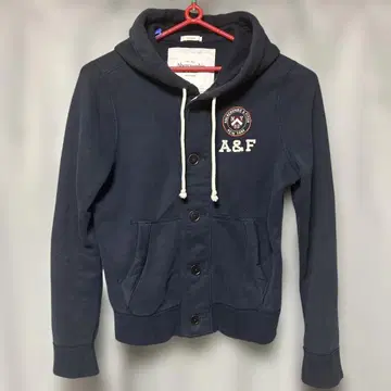 Abercrombie & Fitch 네이비 후드티 M