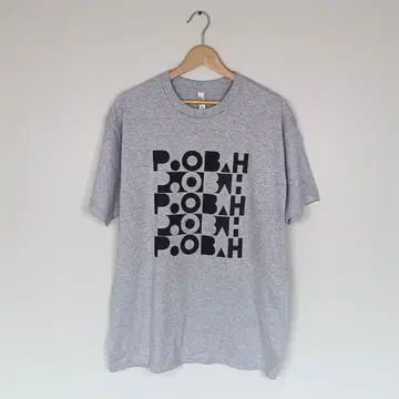Poobah / 반팔 그레이 티 / (사이즈 L)