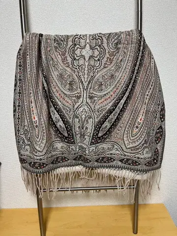 TOPKAPI 캐시미어 대형 스톨 페이즐리