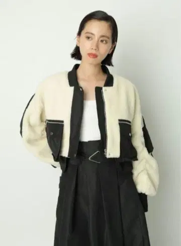 CADUNE 카듀네 워크 보아 블루종