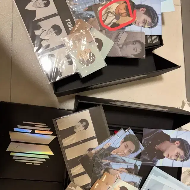 proof 앨범 특전 카드 포함 풀세트 2개 6만원 급처