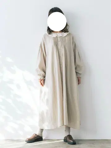 프릴 칼라 원피스 사만사 모스모스