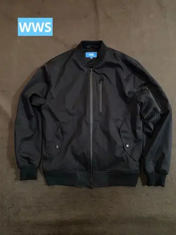 WWS 워셔블 라이트 MA-1 다크 네이비 사이즈 M