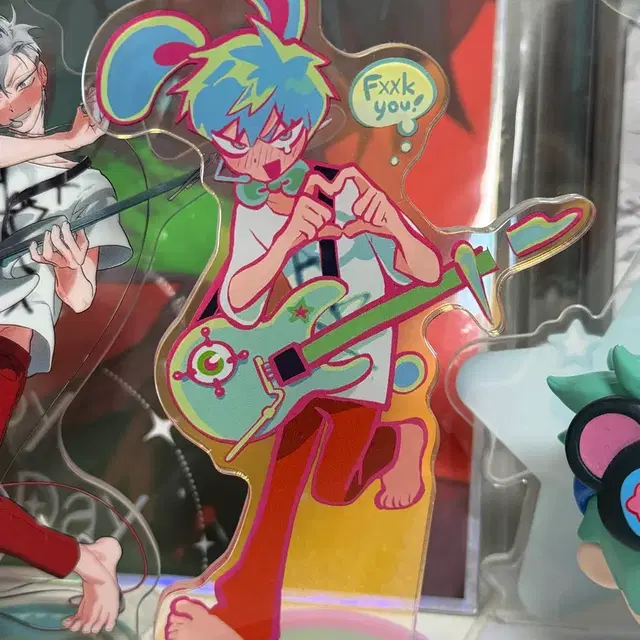 에이스테 틸 토끼 아크릴 스탠드 (포카o)