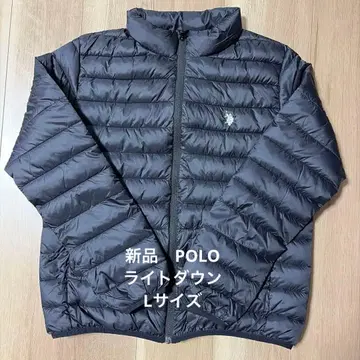 [새상품] POLO 라이트 다운 자켓 블랙 사이즈 L