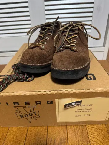 VIBERG BOOTS LACE TO TOE OXFORD Style245