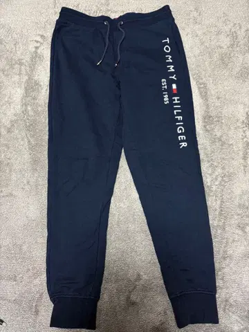 TOMMY HILFIGER 네이비 스웨트 팬츠 M
