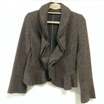 ROPE 브라운 테일러드 자켓