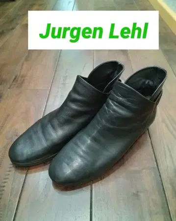 요건 레일 부츠 부티 가죽 신발 24cm