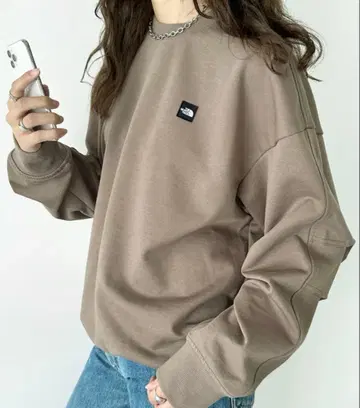 새상품 THE NORTH FACE 박스로고 맨투맨