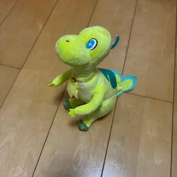 도라에몽 공룡형 봉제 인형 옐로우 그린