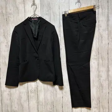 ORIHICA 블랙 싱글 팬츠 수트 [ S ]