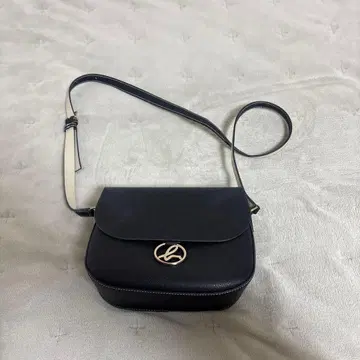 agnes b. 2WAY 가죽 숄더백 에네스베 블랙