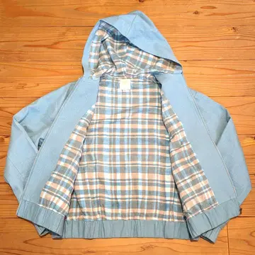 카푸와 KAPUWA 코튼 트윌 후드티/면100/인도산/블록 프린트