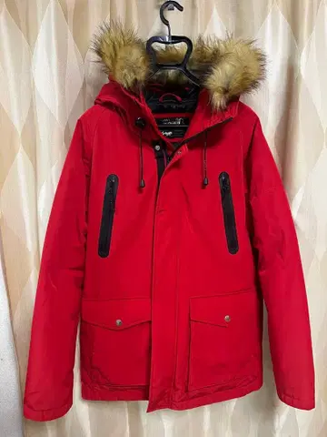 Schott 다운 자켓 후드 퍼 포함