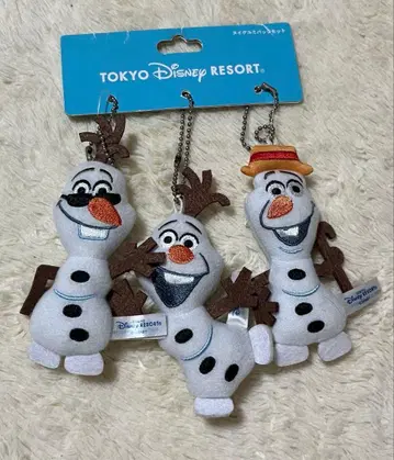 인형 배지 올라프 3개 세트 겨울왕국