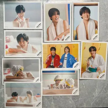 SnowMan 메구로 렌 공식 사진 12장 세트