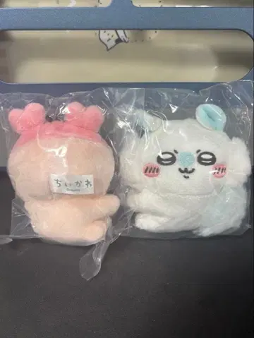 치이카와 (먼작귀) 클립 봉제 인형 2 모몽가 & 헌책방 2세트