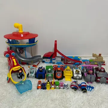 파우 패트롤 파우 스테이션 비글 서브마린 피규어 묶음 판매