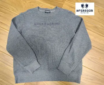 맥레거 니트 트레이닝복 스웨터 상의 그레이 차콜 그레이