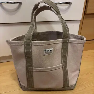 ORCIVAL 베이지 토트백