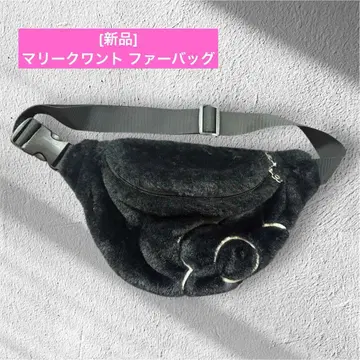 [새상품] MARY QUANT 마리콴트 퍼 데이지 라인 바디백