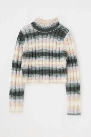 MOUSSY ITALY YARN COMPACT 상의 사이즈 F