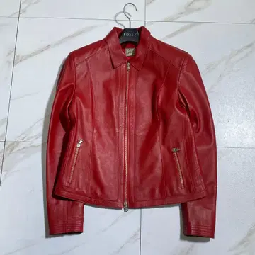 미사용급 PIEROTUCCI 양가죽 가죽 자켓 이탈리아제 정가 10만 엔