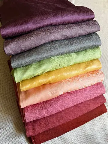 리메이크용 기모노 이로무지 9장 세트 묶음 판매