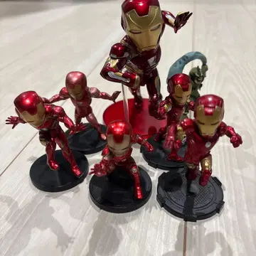 아이언맨 월드 콜렉터블 세트 + 덤 피규어 WCF