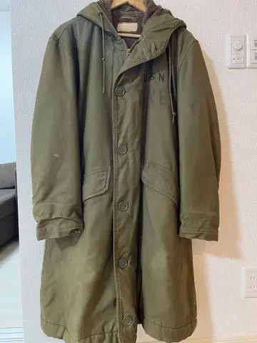 1940's Vintage U.S.NAVY N-2 데크 코트