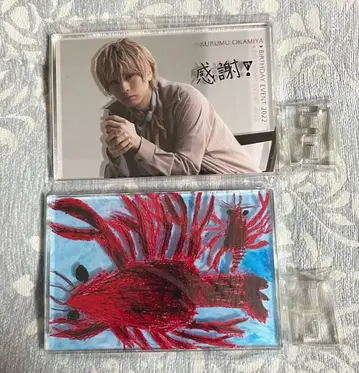 오카미야 라이무 아크릴 블록