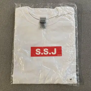 미개봉 새상품 시손 준 SSJ T셔츠 M 사이즈 화이트 흰색