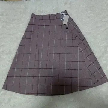 월드 index 플레어 스커트 미사용 택 포함 L 워셔블