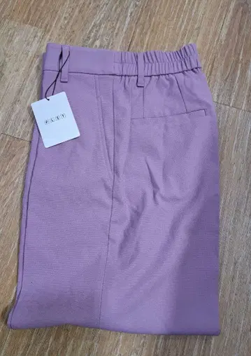 새상품, 미사용 PLST 린넨 블렌드 와이드 팬츠