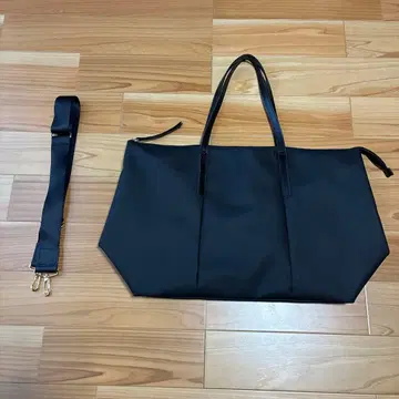 OURHOME 아워홈 성인 토트 숄더 벨트 포함 블랙