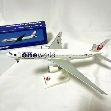 일본항공 JAL 보잉 777-200 원월드 1/200