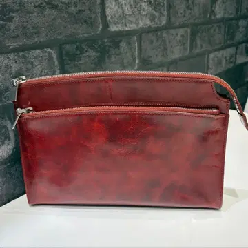 aniary 천연 가죽 클러치백 아니아리 세컨드 백