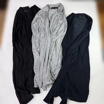 ICB 얇은 소재 가디건 3종 세트