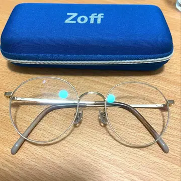 Zoff 라운드 프레임 안경 골드