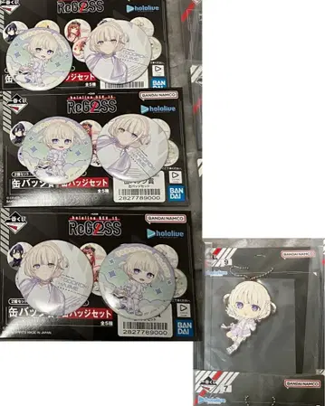 제일복권 REGLOSS 리그로스 토도로키 하지메 캔뱃지 러버 참