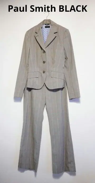 폴 스미스 그레이 체크 비즈니스 정장 상하의 세트