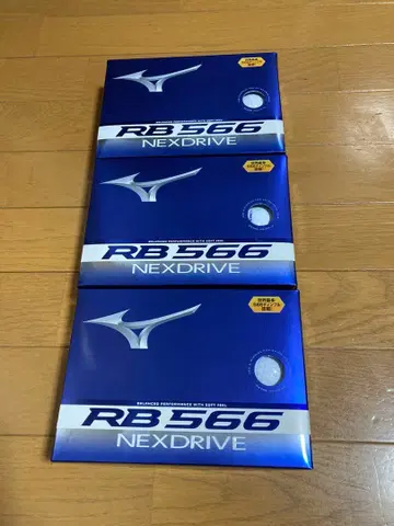 [새상품] 미즈노 RB 566 넥스트 드라이브 화이트 3더즌