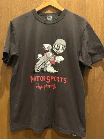 [ 레어 ] Schott NYC 디즈니 콜라보 T셔츠 남성용 M