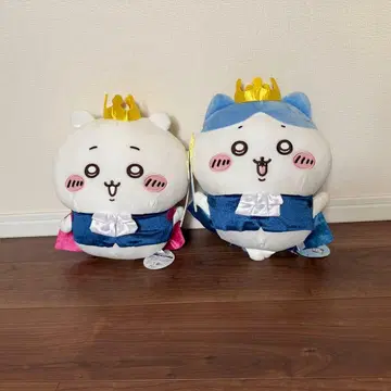 왕관 치이카와, 하치와레 봉제 인형 2체 세트