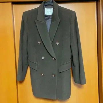 VIVRE 더블 버튼 울 코트