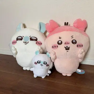 모몽가, 카니짱 봉제 인형 3체 세트 (치이카와)