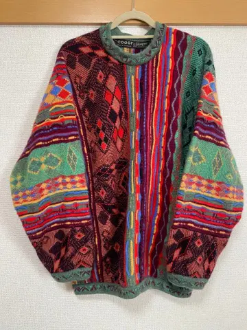 COOGI 쿠지 XL 캐시미어 100% 3D 니트 호주산