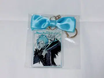 브라스  리본 agf 키링